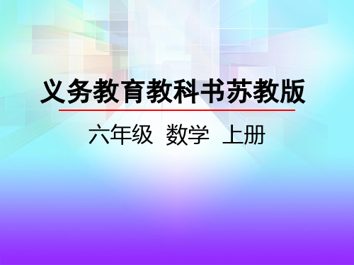 苏教版六年级数学上册《7.1 数的世界(一)》精品课件