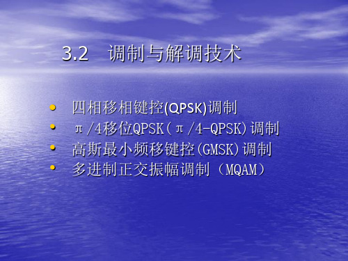 调制与解调技术资料