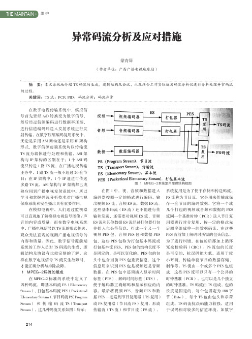 异常码流分析及应对措施