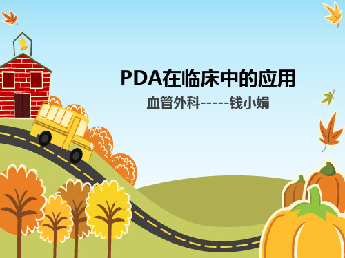 PDA在临床中的使用