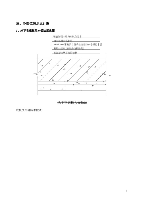 防水图集-防水施工技术解析