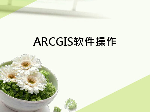 arcgis软件操作