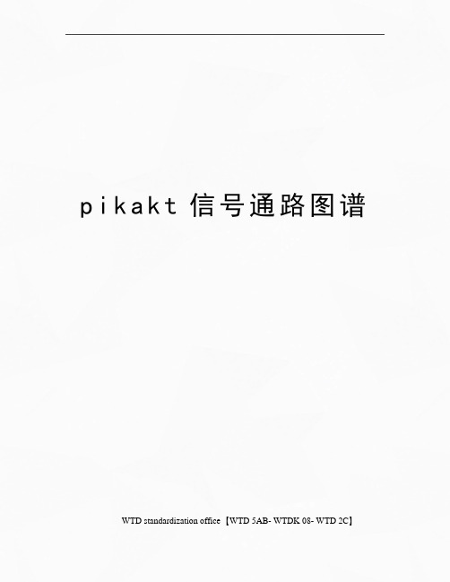 pikakt信号通路图谱