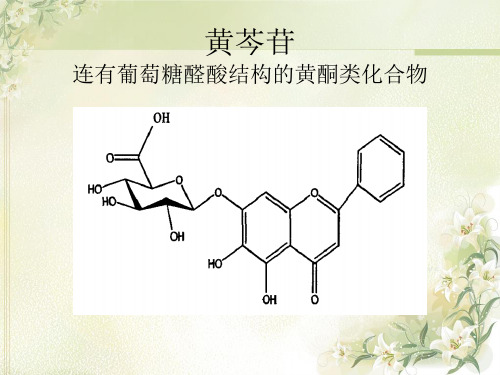 黄芩苷的提取和精制