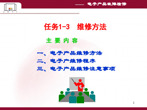 电子产品维修方法(PPT30页)