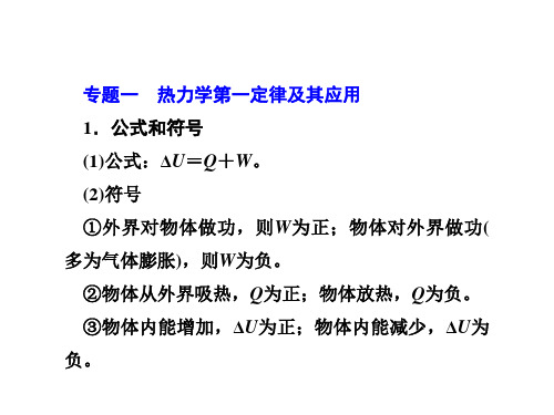 热力学第二定律的微观解释     课件