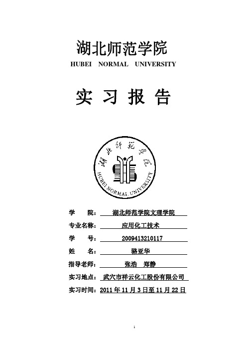 实习报告