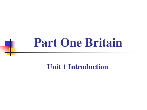 英美概况 Part One Britain2