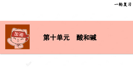 第十单元 酸和碱-2023年中考化学一轮单元复习课件(人教版)