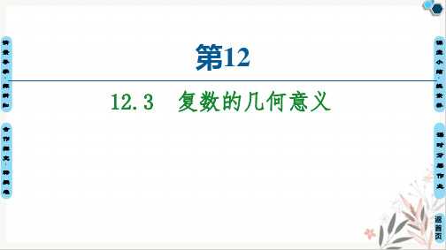 高中数学人教B版教材《复数的几何意义》课件ppt演示文稿