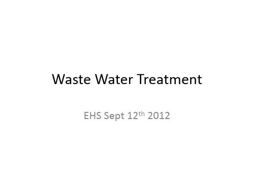 Water Treatment 水处理.ppt