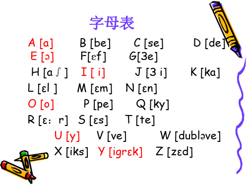 法语语音总结