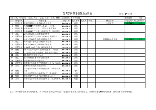 分层审核跟踪表