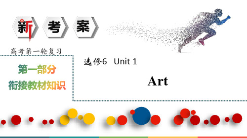 高考英语单元知识点复习——选修6 Unit  1