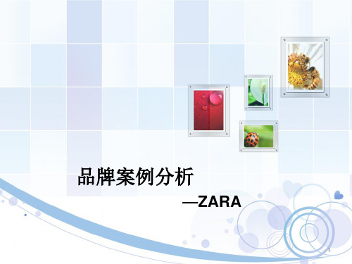 ZARA品牌案例分析ppt课件