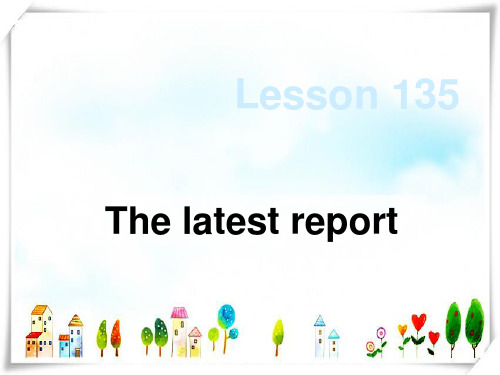 新概念英语NCE1_lesson135-136(共14页)课件