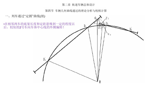 轨道车辆设计_ 轨道车辆总体设计-3_ 车辆几何曲线通过的理论分析与校核计算_