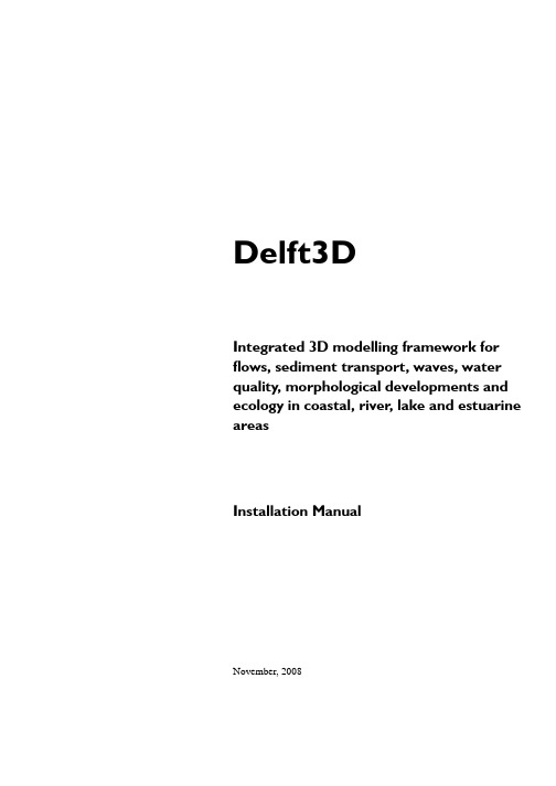 Delft3D-Installation_Manual