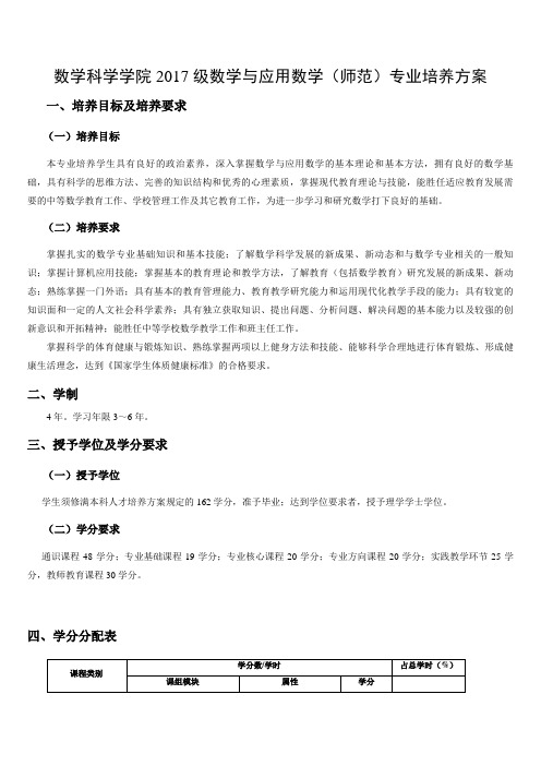 数学与应用数学-首都师范大学数学科学院