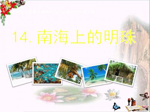 《南海上的明珠》 精品PPT课件4(共18张)