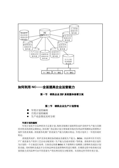 钢铁企业如何实施ERP.doc