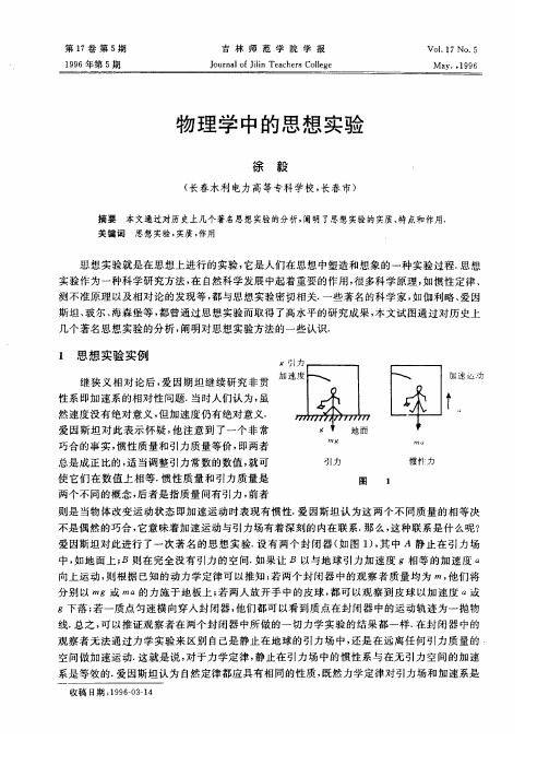 物理学中的思想实验