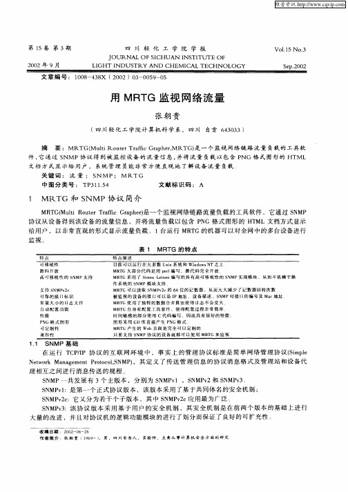 用MRTG监视网络流量