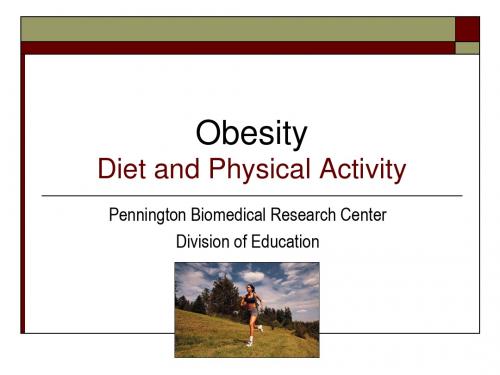 ObesityDietandPhysicalActivity