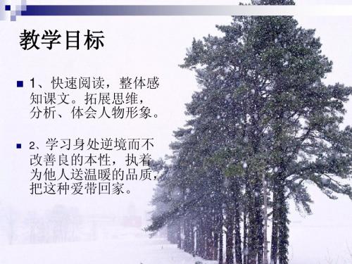 《好雪片片》PPT