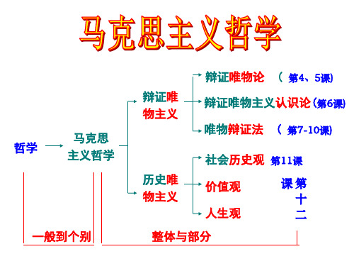 人教版高中政治必修四4.1世界的物质性(共38张PPT)