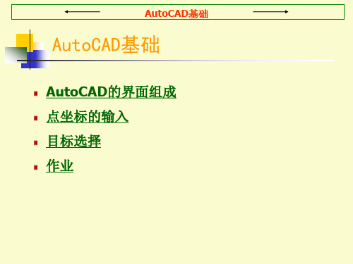 建筑CAD课件图文-AutoCAD基础-绘制直线图形