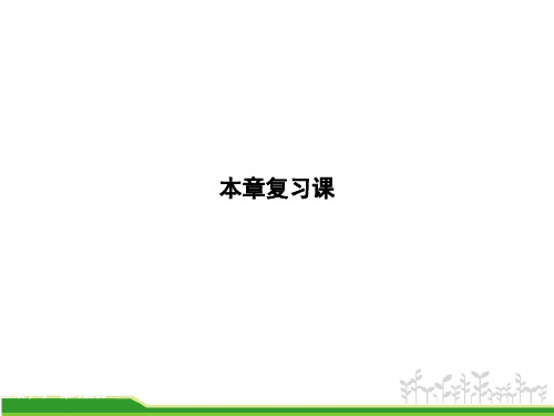第1章本章复习课—浙教版九年级科学下册作业课件(共23张PPT)