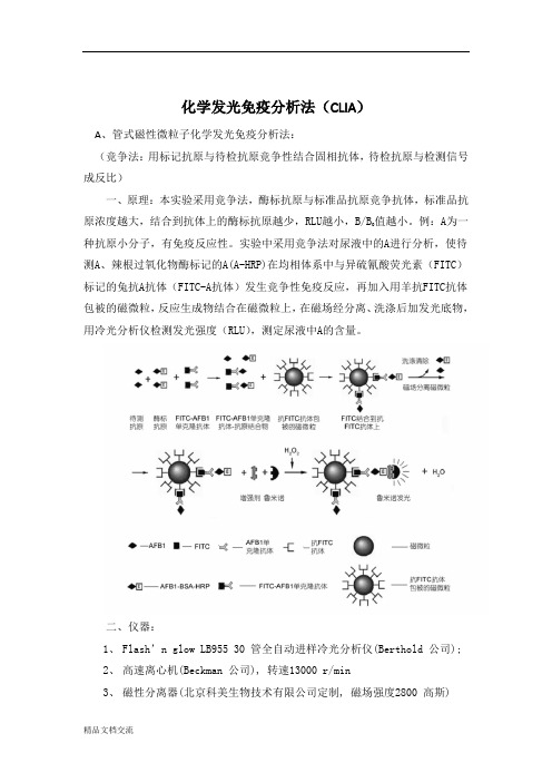 化学发光免疫分析法-自己整理