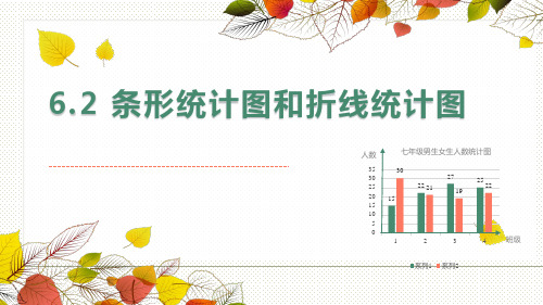 6.2 条形统计图和折线统计图 浙教版数学七年级下册课件