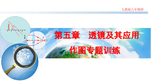 第五章透镜及其应用作图专题训练课件-+2024-2025学年人教版八年级上册物理