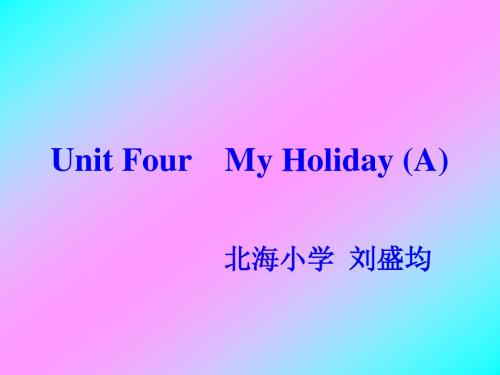 PEP六年级英语下册Unit4 A