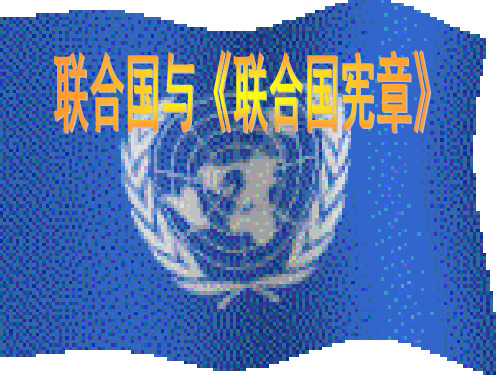 联合国与《联合国宪章》