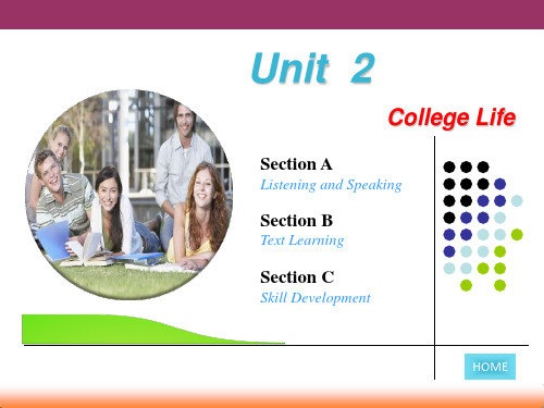 unit2 college life 大学生活