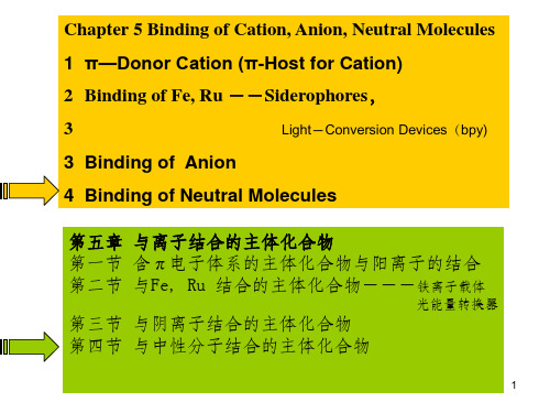 《超分子化学》PPT课件