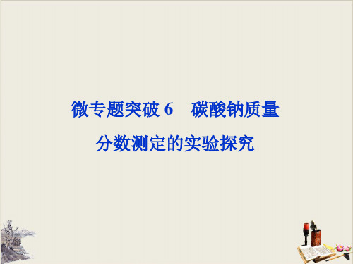 高考化学复习碳酸钠质量分数测定的实验探究PPT