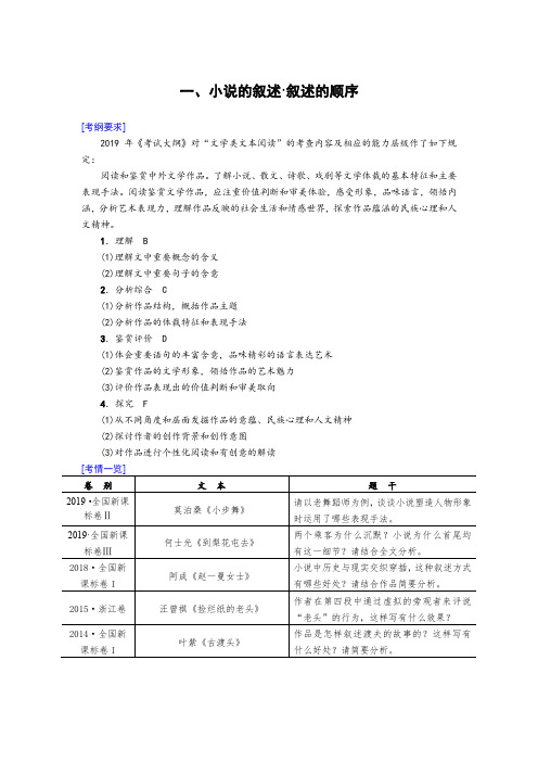 小说的叙述·叙述的人称