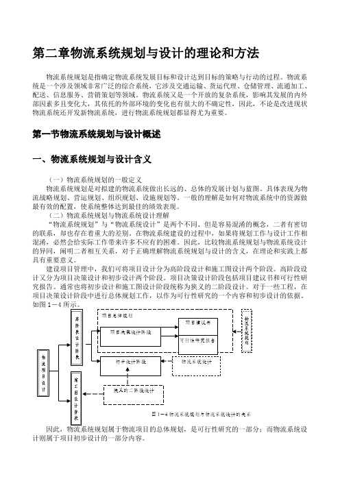 第二章物流系统规划与设计的理论和方法