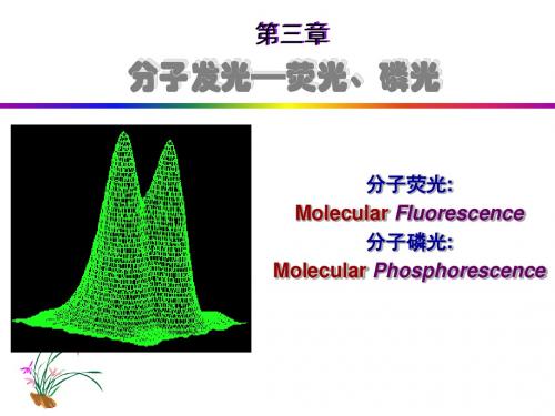 chapter 3 分子发光光谱-荧光与磷光