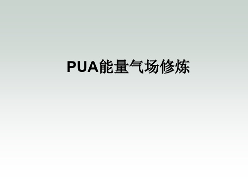 怎样提高你的气场 ppt课件