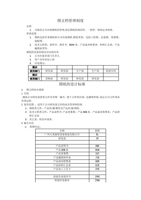 图纸管理制度