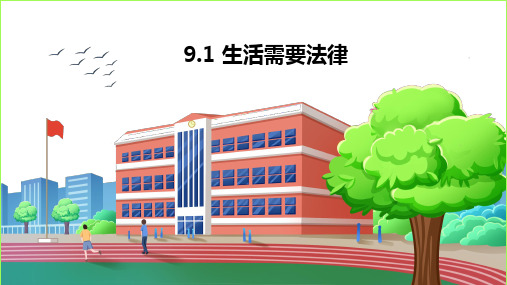 9.1 生活需要法律  课件 (27张PPT)2022-2023学年部编版道德与法治七年级下册