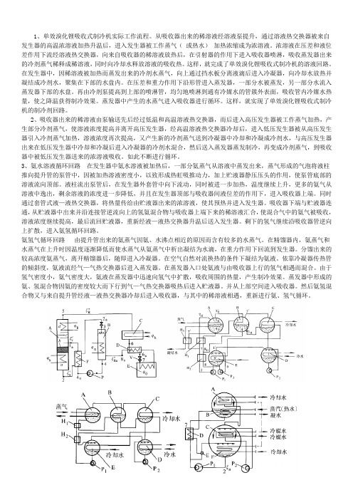 吸收式制冷