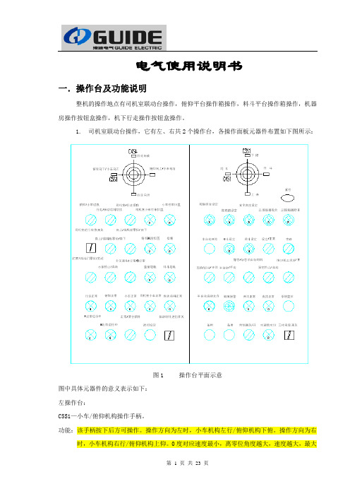 电厂450T卸船机使用说明书解读