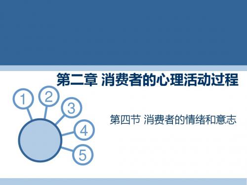 第4节消费者的情绪和意志
