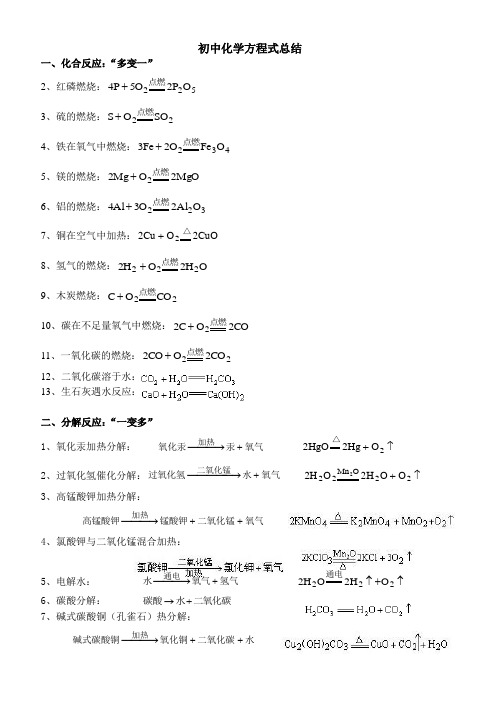 初中化学用语(全)